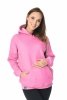 MijaCulture hoodie for pregnant women and breastfeedinf Molly  Baby Pink
